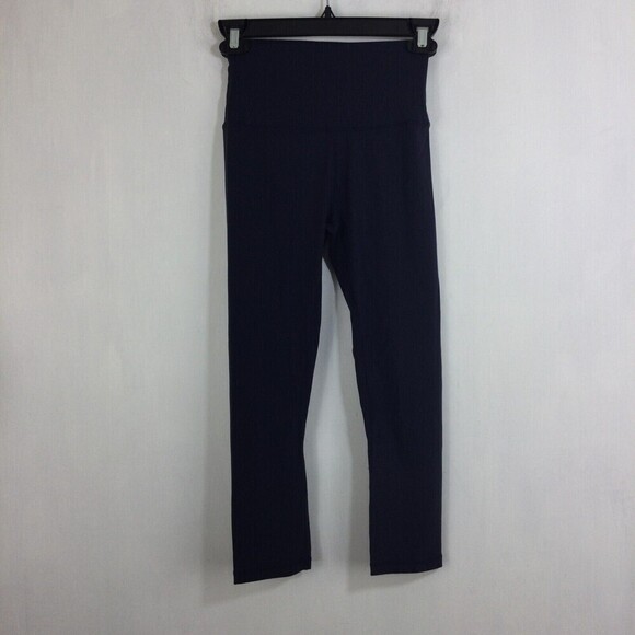 ZYIA Active Women Leggings Nylon Blend Soft Lightweight Stretch Blue Size 2 - Picture 6 of 6